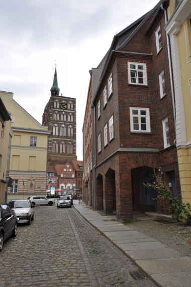 Blick auf die Nikolaikirche und den Alten Markt Blick auf die Nikolaikirche und den Alten Markt